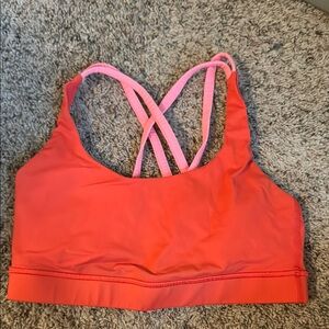 Lululemon Women's Coral Sports bra